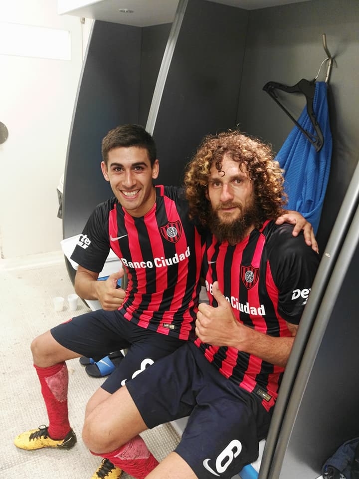 Deporte Zonal. El lobense Franco Moyano debutó en la primera de San