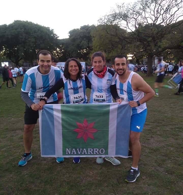 Running. Los Abelitos presentes en la Carrera Maya - El Navarrero
