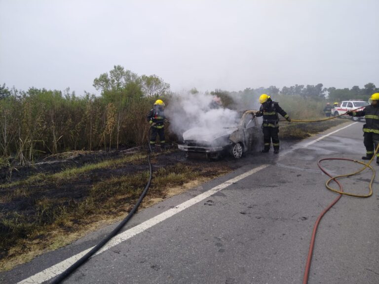Bomberos de Navarro. Salida de las 10,36 del viernes