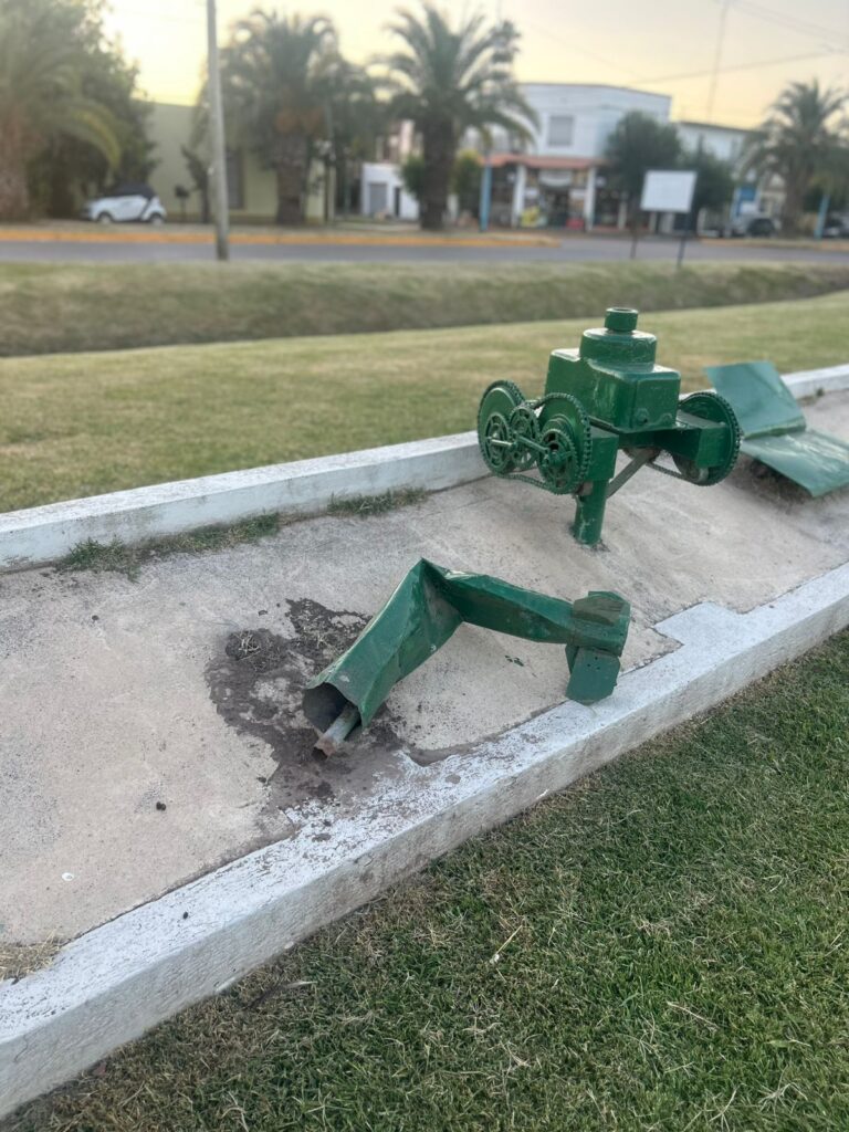 ¿Qué hacemos pueblo? Lo dijo un ex combatiente tras una nueva vandalización del predio