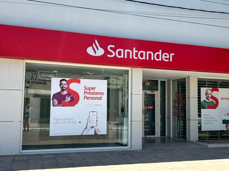 El Banco Santander cerrará sus puertas en nuestra ciudad