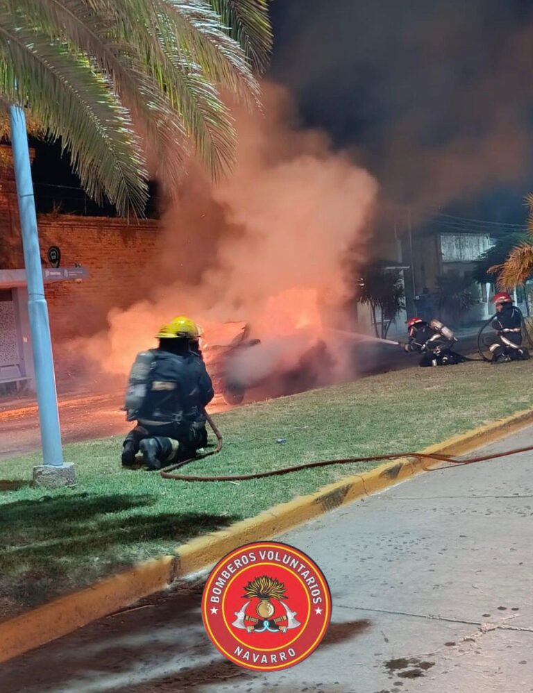 Bomberos. Salida de las 23,08 del miércoles