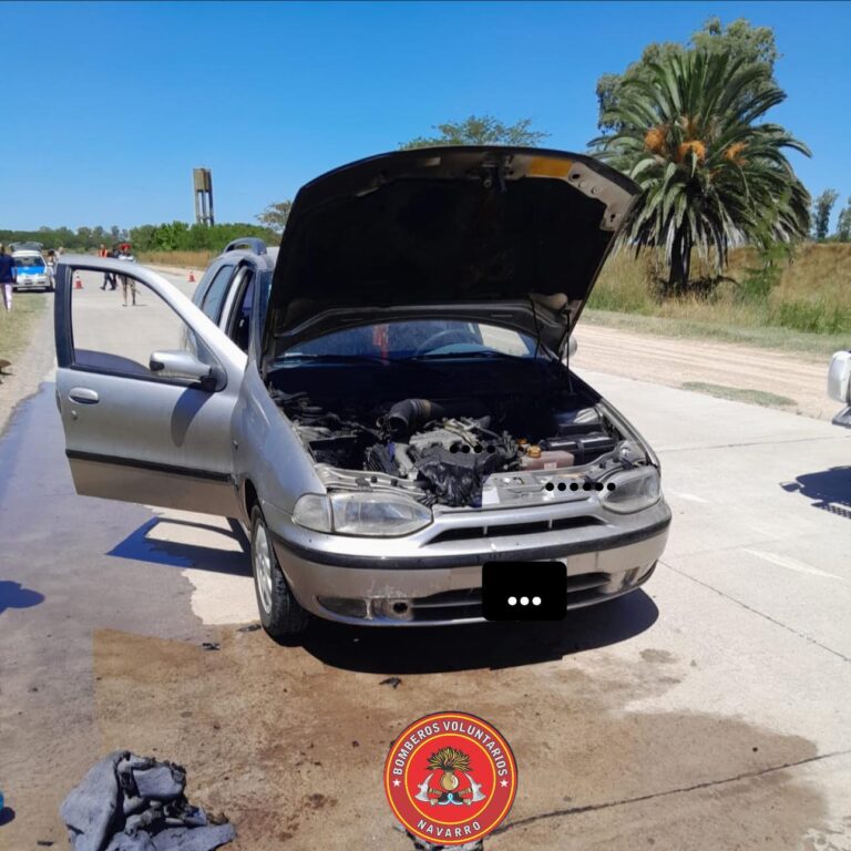 Bomberos. Salida de las 13,16