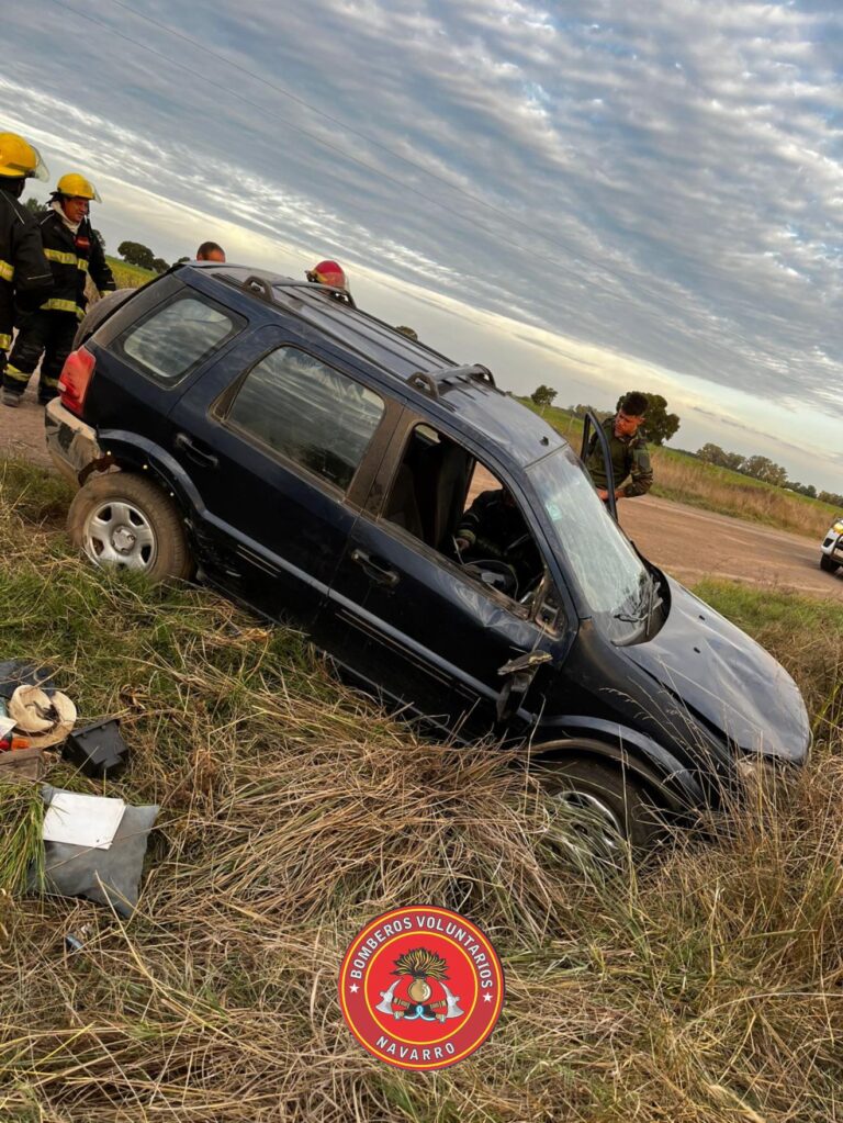 Vuelco en la tarde del sábado