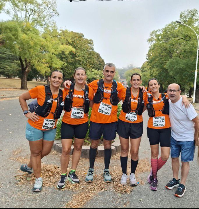 Running. Los navarreros coparon Tandil