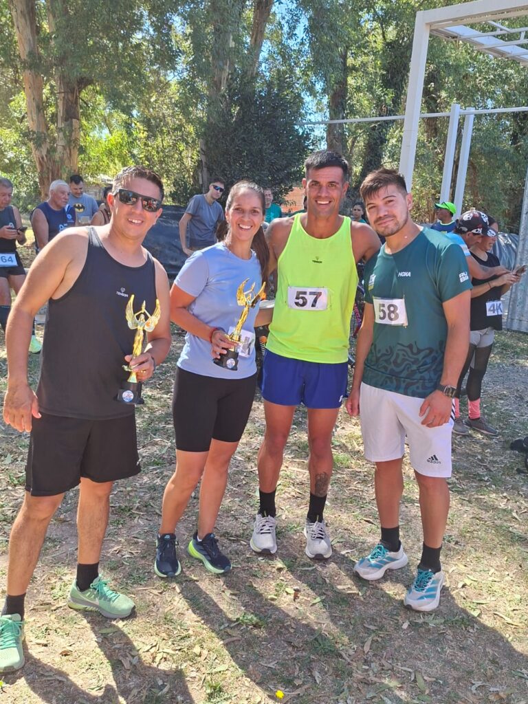 Running. 4 navarreros largaron en General Las Heras