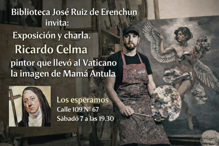 Arte. El pintor Ricardo Celma llega este sábado a nuestra ciudad