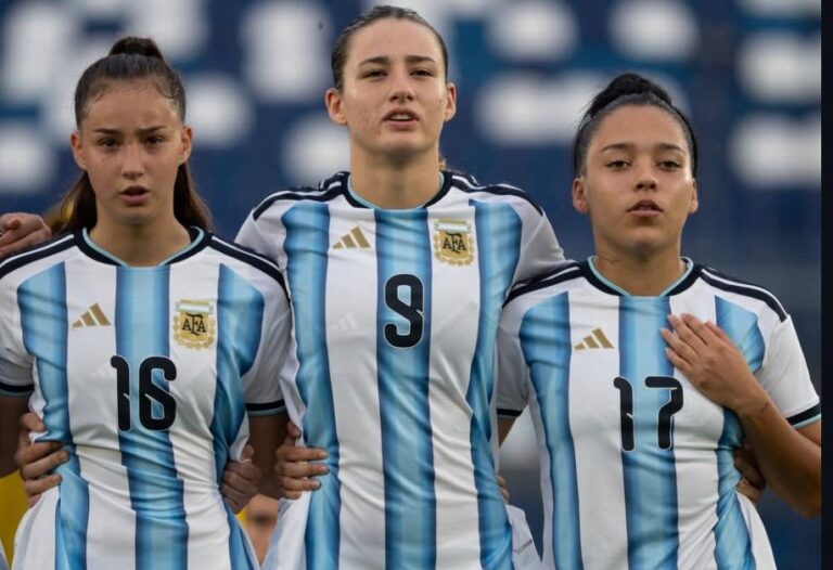 Argentina con Mercedes Diz en cancha, igualó esta tarde ante Colombia