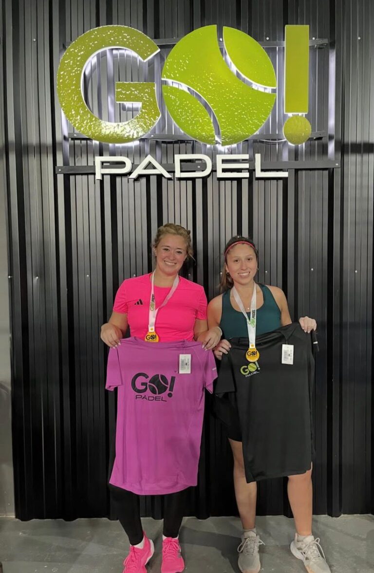 Padel. Se jugó la final de Damas suma 15 en GO