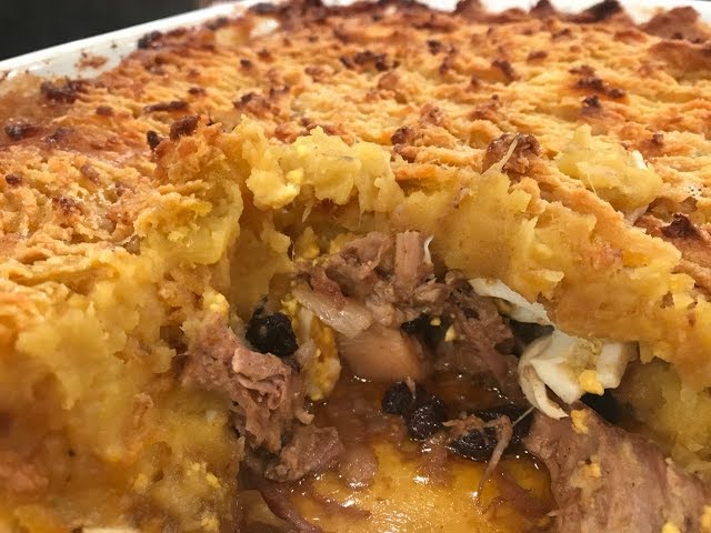 La cocina de los martes. Hoy pastel de batata relleno