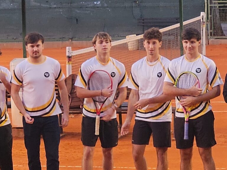 Tenis Universitario. Benjamín Amalfi campeón con la Universidad Di Tella