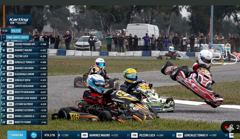 Río Cuarto. Simón Icazuriaga se hizo presente en la primera fecha del Campeonato Argentino de Kárting