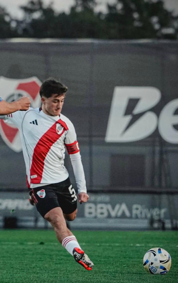 AFA. Torneo Apertura Proyección. Buen partido de Agustín de la Cuesta en la victoria de River ante Lanús por cuartos de final