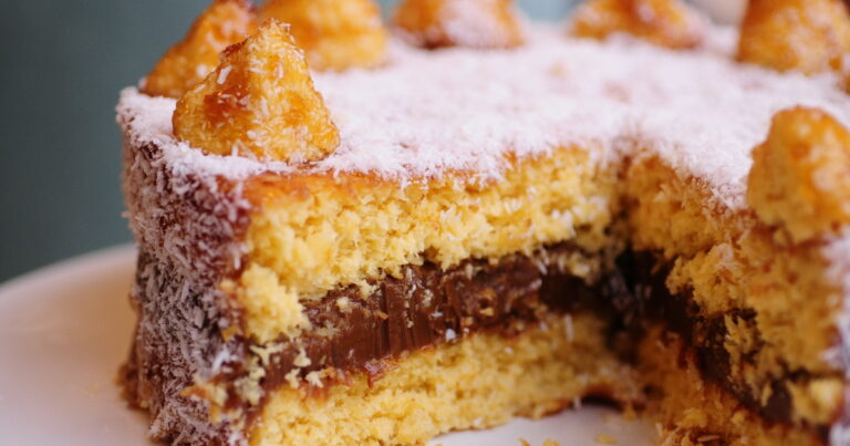 La cocina de los martes. Hoy, «Tarta de coco y dulce de leche»