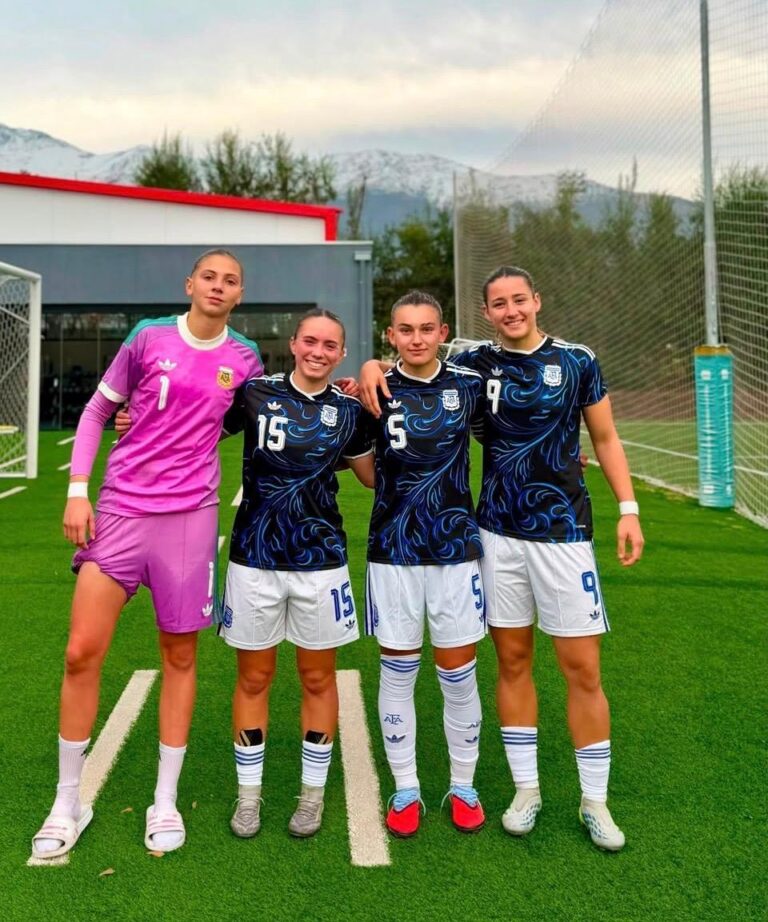 Argentina le ganó a Chile 4 a 3 con un gol de Mercedes Diz