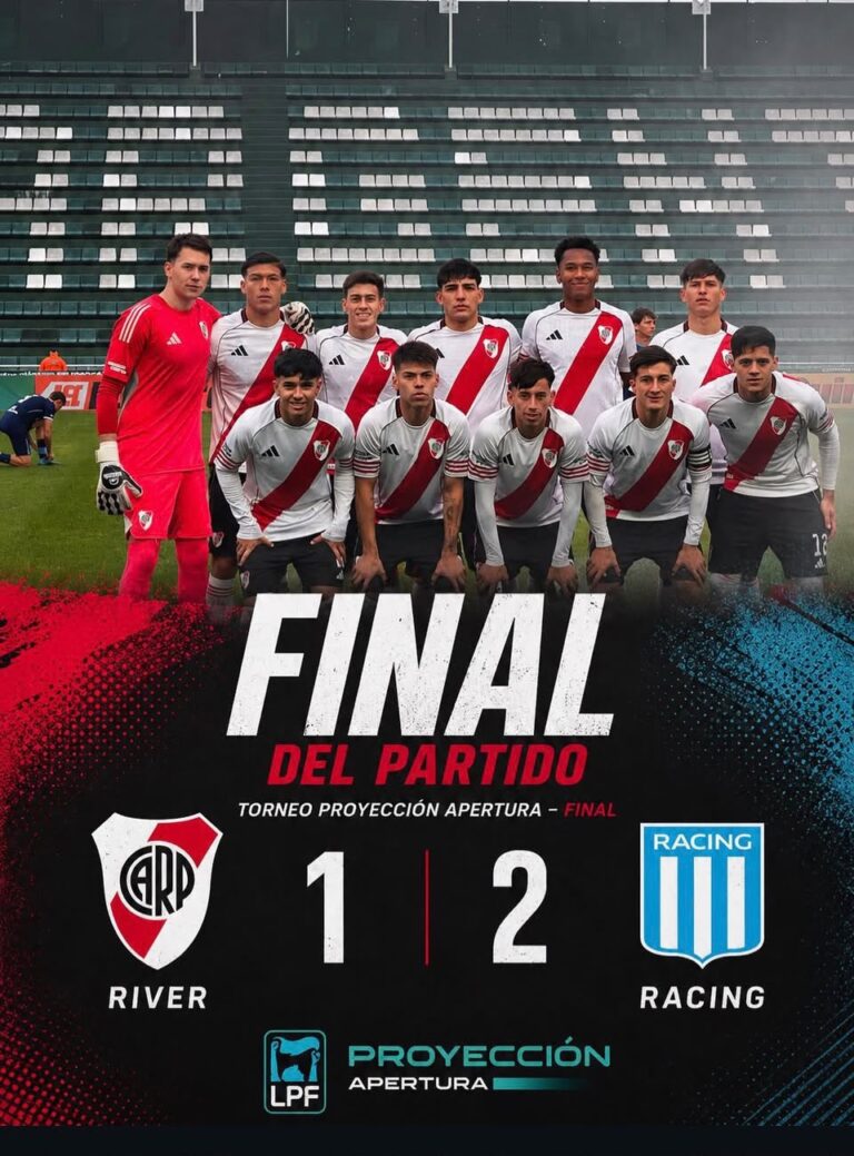 «Orgulloso de este grupo, dejamos todo hasta el final». El Pulga de la Cuesta tras el subcampeonato de River