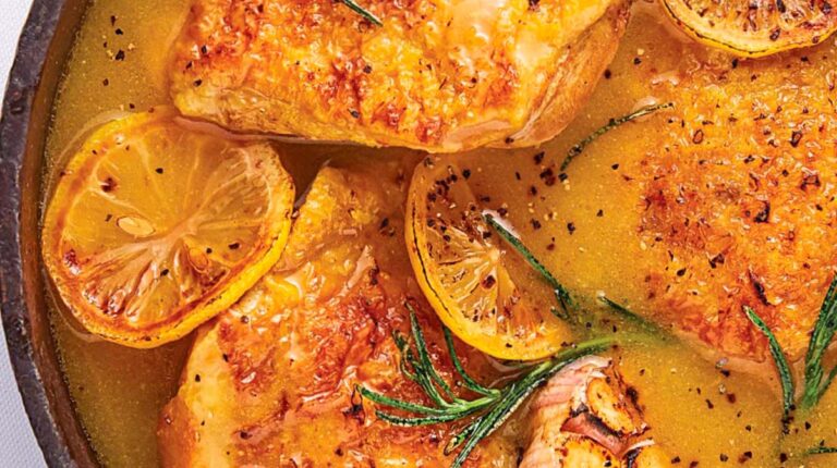La cocina de los martes. Hoy «Pollo al romero con limón»