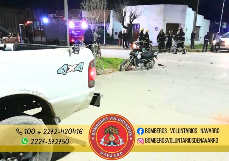 19,46. Salida de Bomberos de Navarro