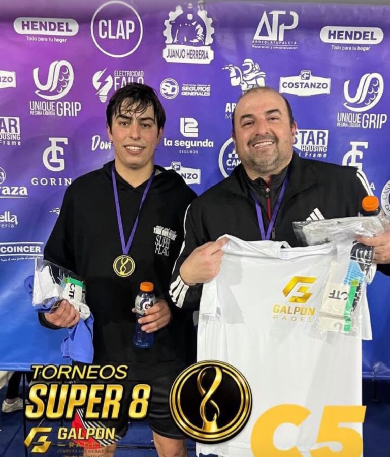 Padel. Hourcade y Fanucchi campeones en quinta