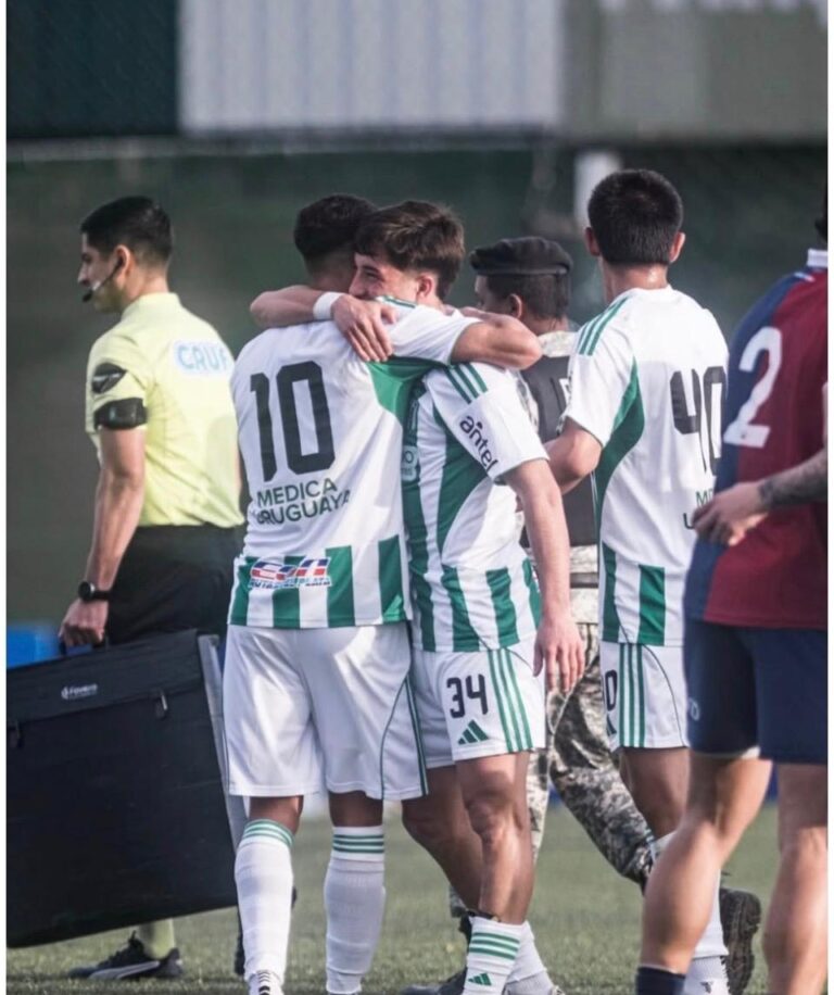 Un crack. Nuevo gol de Agustín de la Cuesta en Uruguay. A pesar de la derrota de su equipo, sigue hilvanando buenas actuaciones